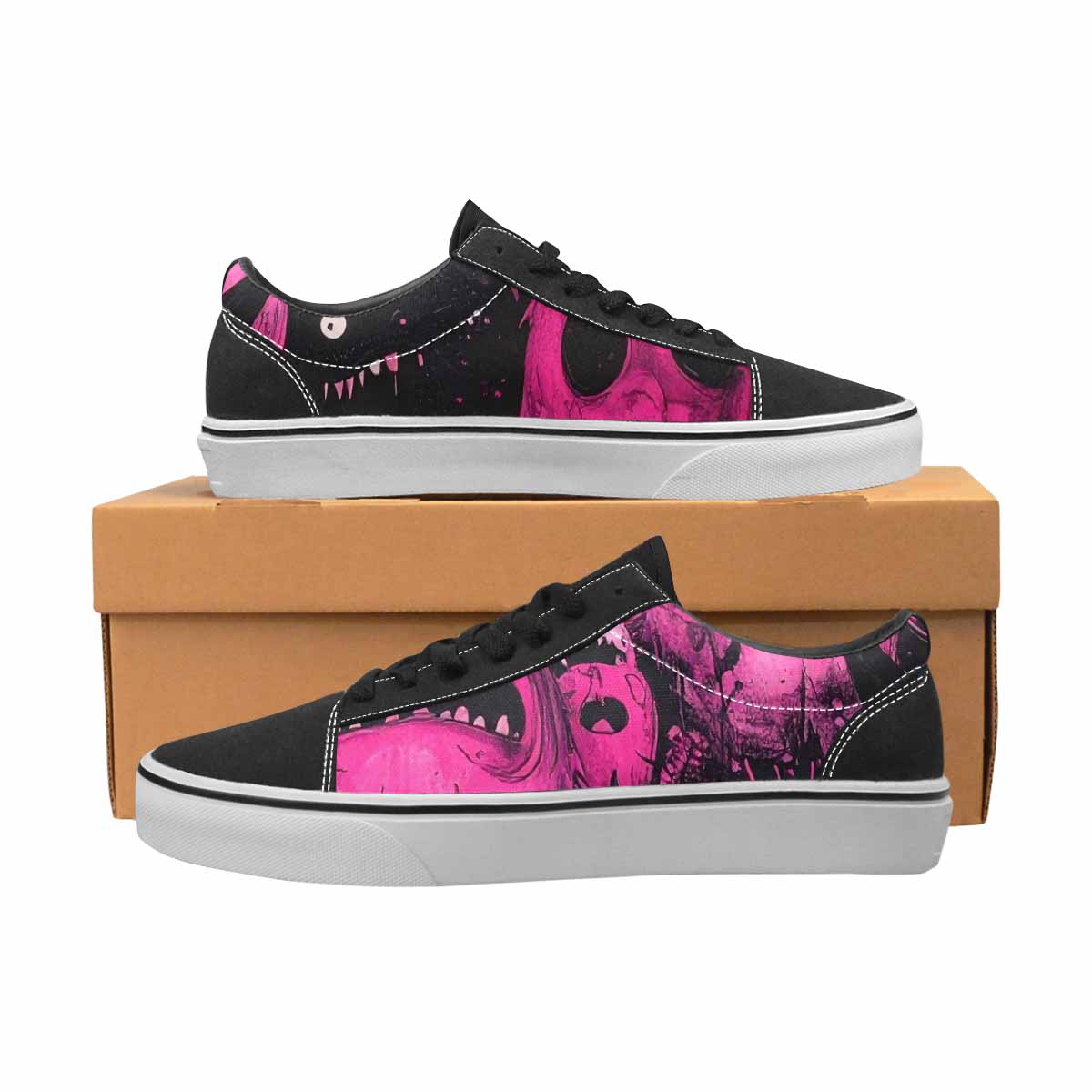 WOMEN'S Monsters (general) Lace-Up Canvas Dreamlike Shoes