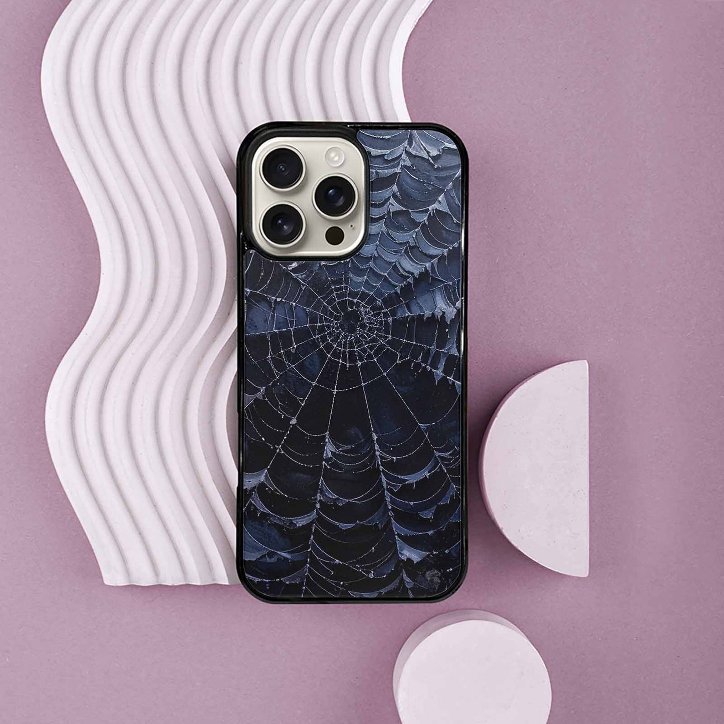iPhone 16 Pro Max Case — Spider Web Gothic Spider Web Gothic, Custom Print Case Cover