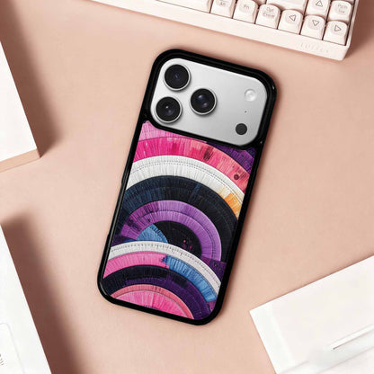 iPhone 17 Pro Case — Vivid Camo Genderfluid Pride Camo, Custom Print Case Cover