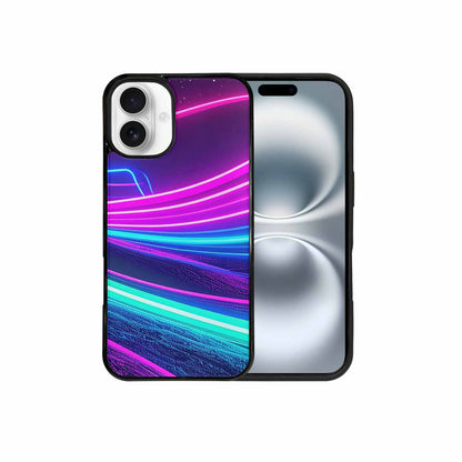 iPhone 16 Plus Case — 80s Neon Cartoon Custom, Original Design Phone Case