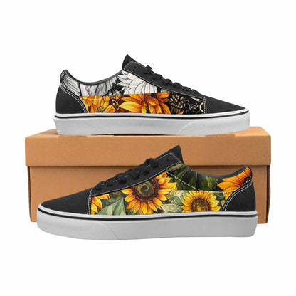 WOMEN'S Sunflower Canvas Lace-Up Vibrant Chaos Shoes