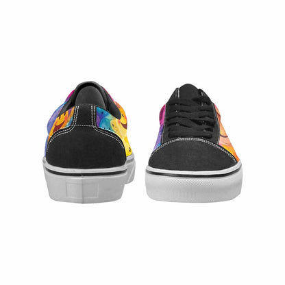 WOMEN'S Smiley Facessmiley Faces  Lace-Up Canvas Grunge Shoes