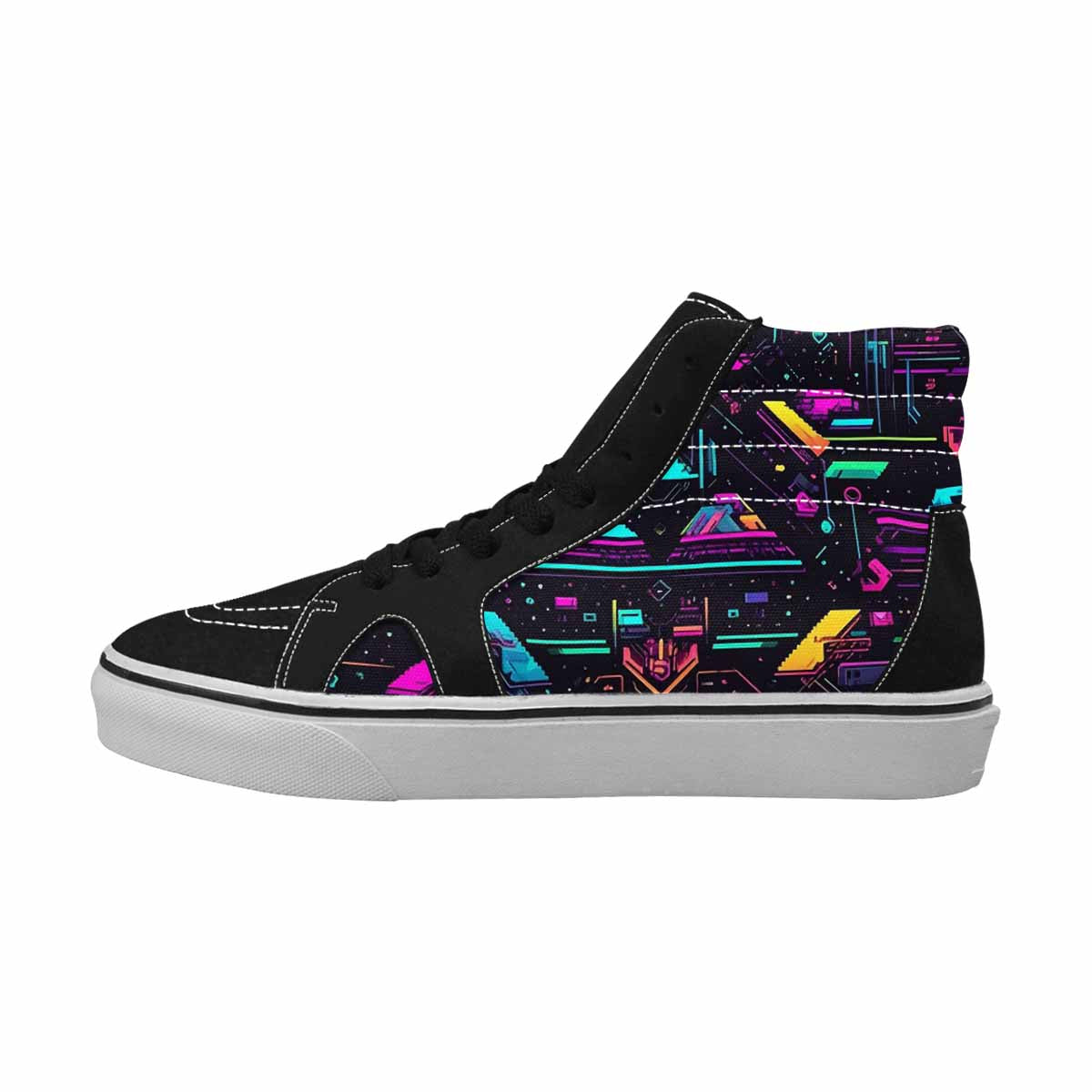 MEN'S Vintage Circus Art Neon Color Ferion