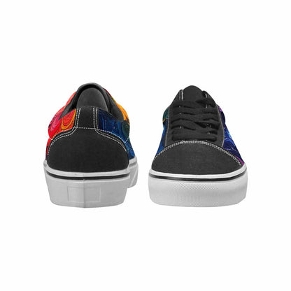 WOMEN'S Tie Lace-Up Canvas Aesthetic Custom Shoes