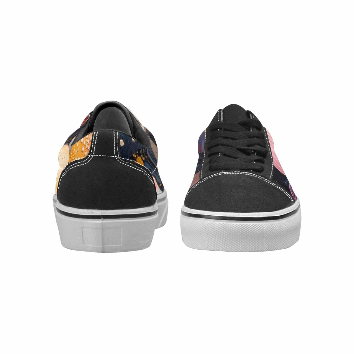 WOMEN'S Mushrooms Lace-Up Canvas Neon Fantasy Custom Shoes