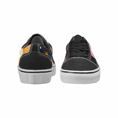 WOMEN'S Mushrooms Lace-Up Canvas Neon Fantasy Custom Shoes