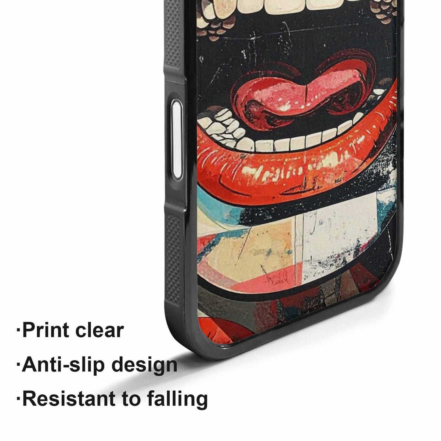 iPhone 17 Case — Googly Cartoon Mouths Cartoon Cute, Custom Phone Case