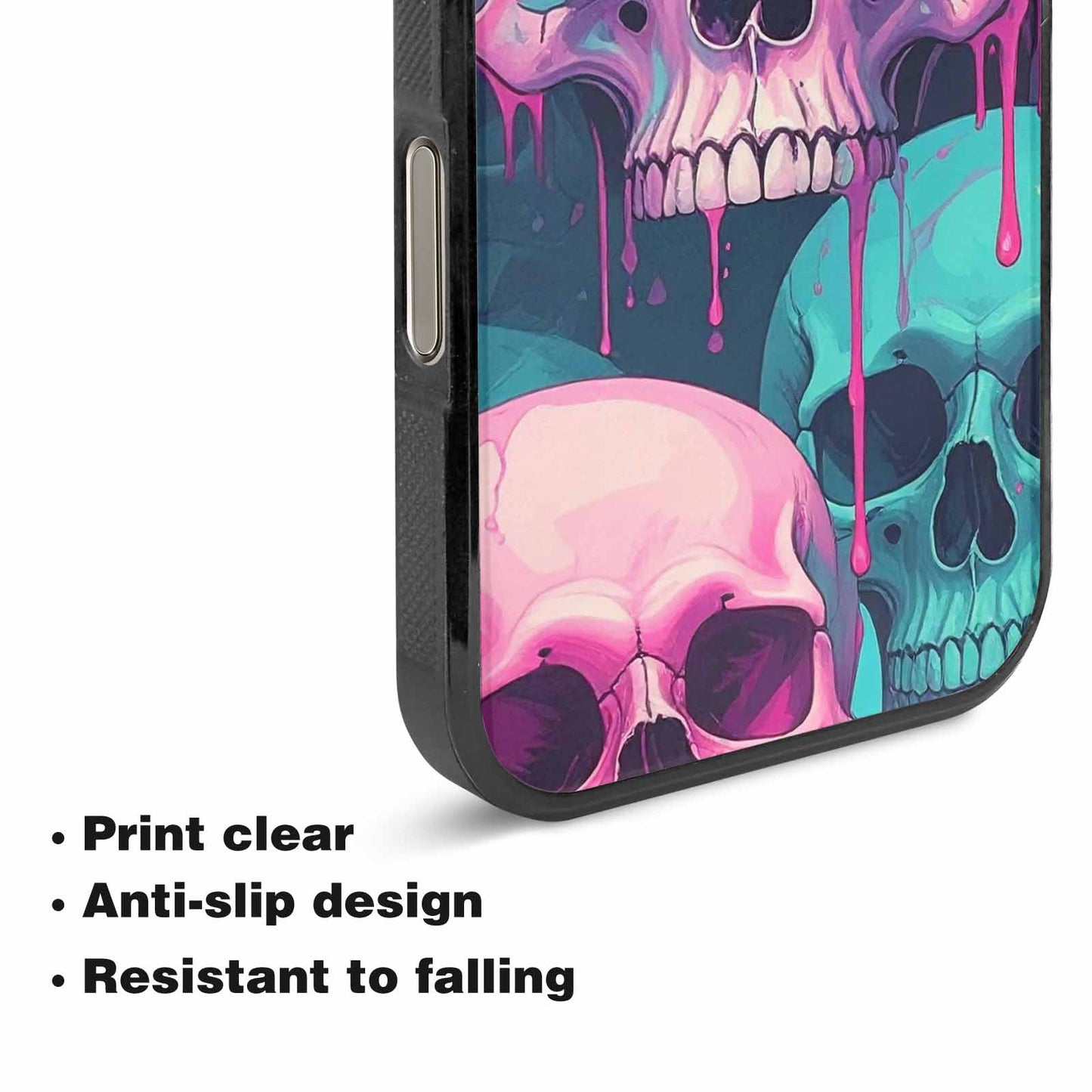 iPhone 16 Pro Max Case — Thousands Of Skulls Custom, Customized Protective Case