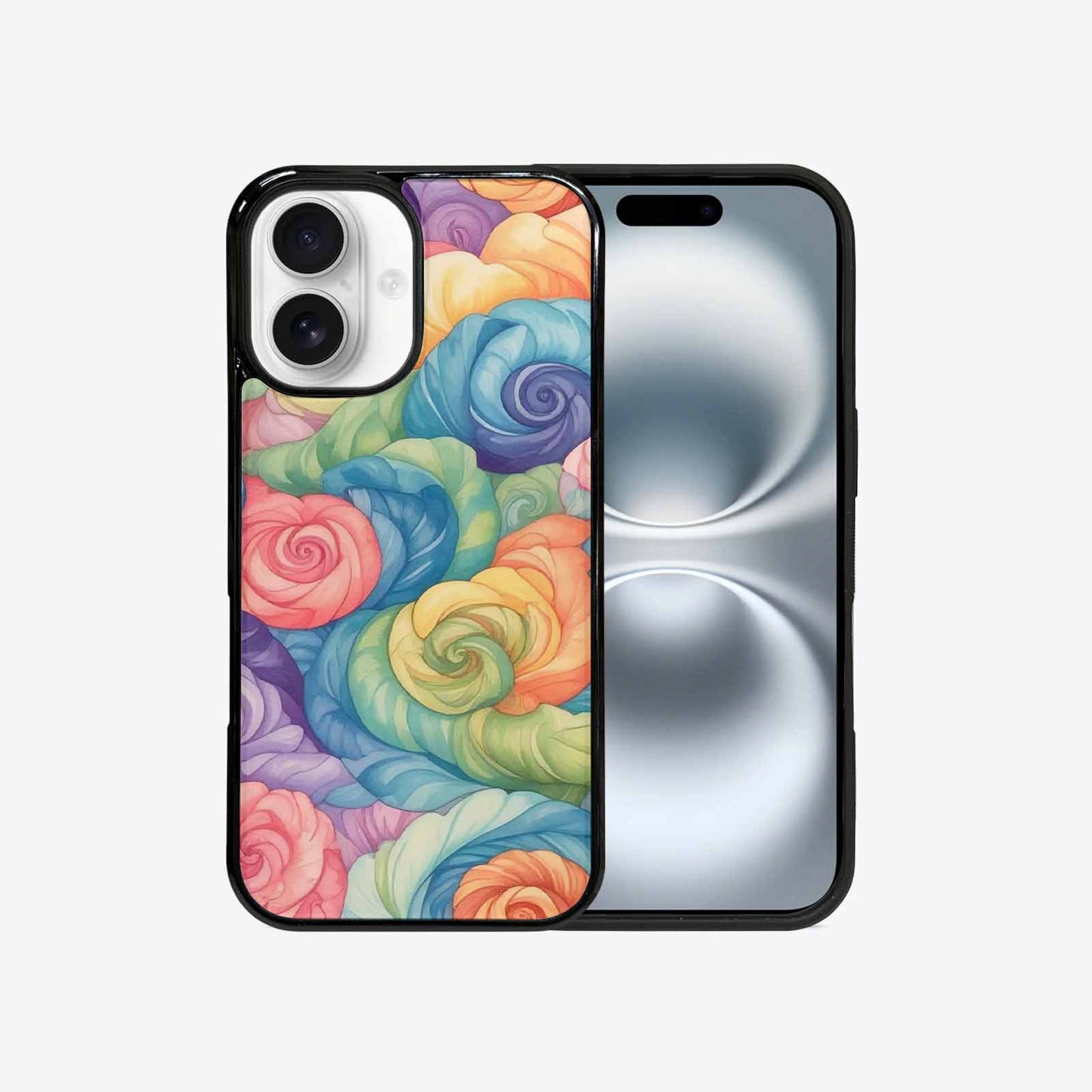 iPhone 16 Case — Tie Dye Swirls Tie Dye Swirls, Custom Phone Case
