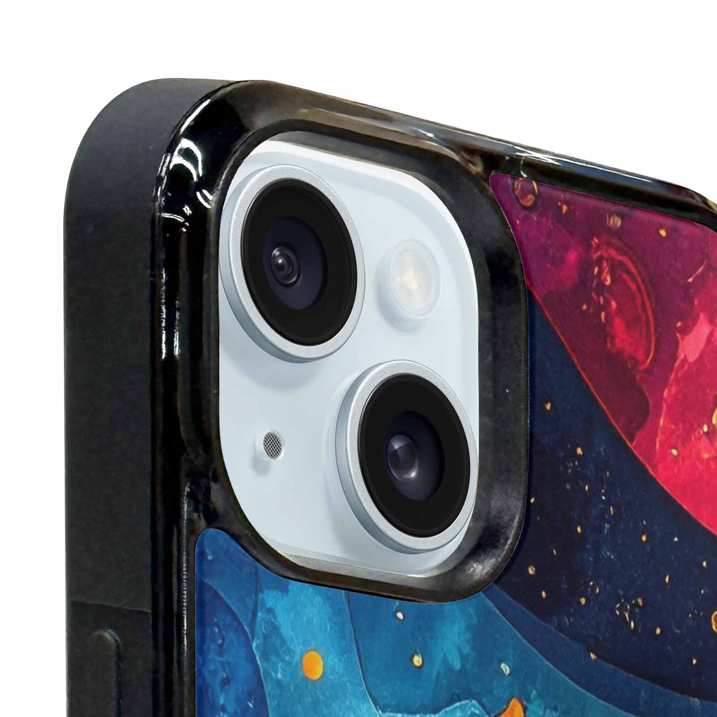 iPhone 15 Plus Case — Steampunk Galaxy, Custom Designed Case Cover