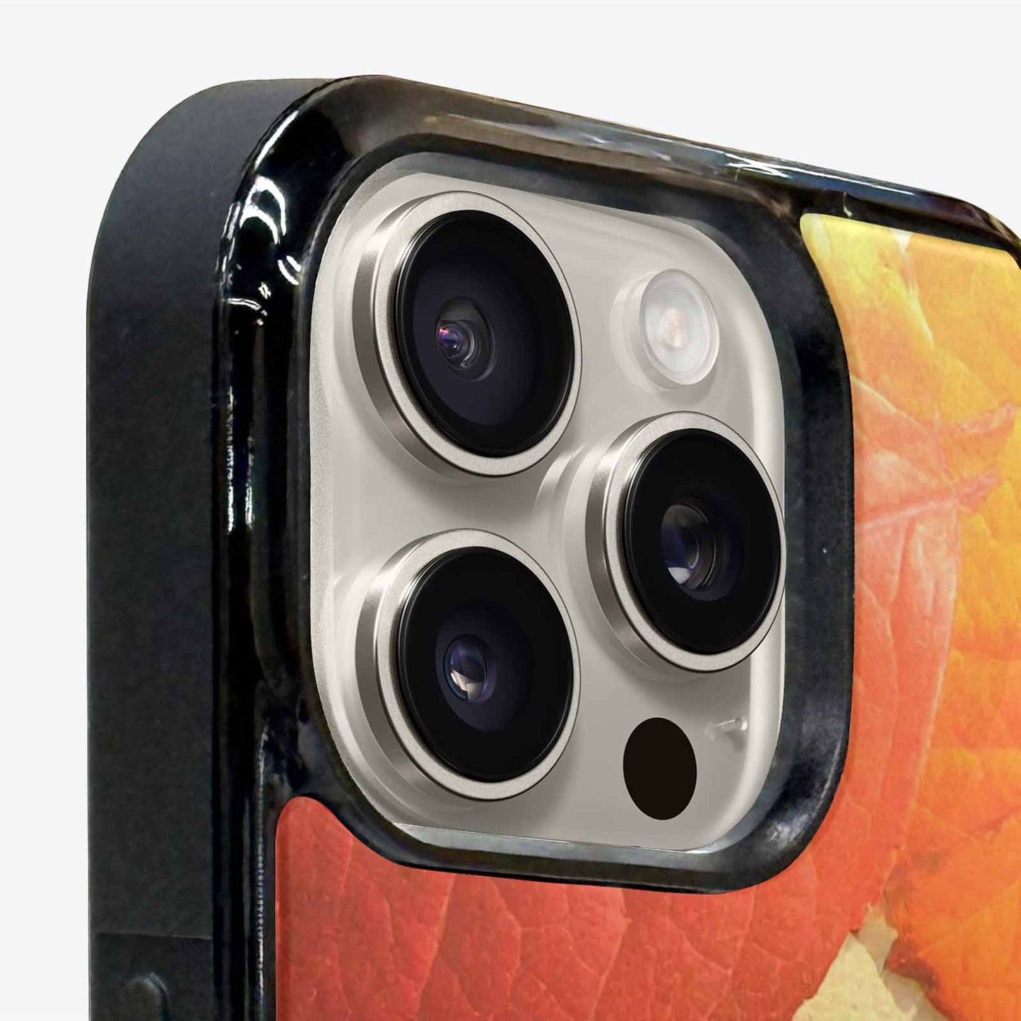 iPhone 16 Pro Case — Autumn Leaves, Custom Print Case Cover