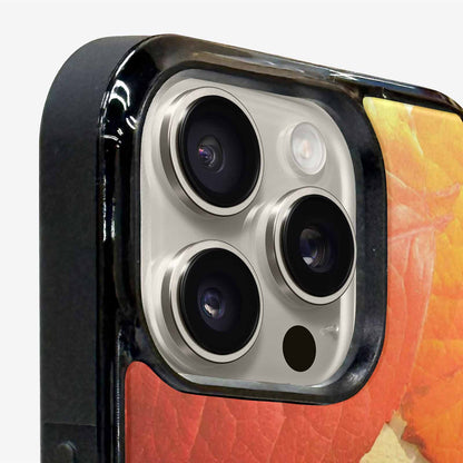 iPhone 16 Pro Case — Autumn Leaves, Custom Print Case Cover