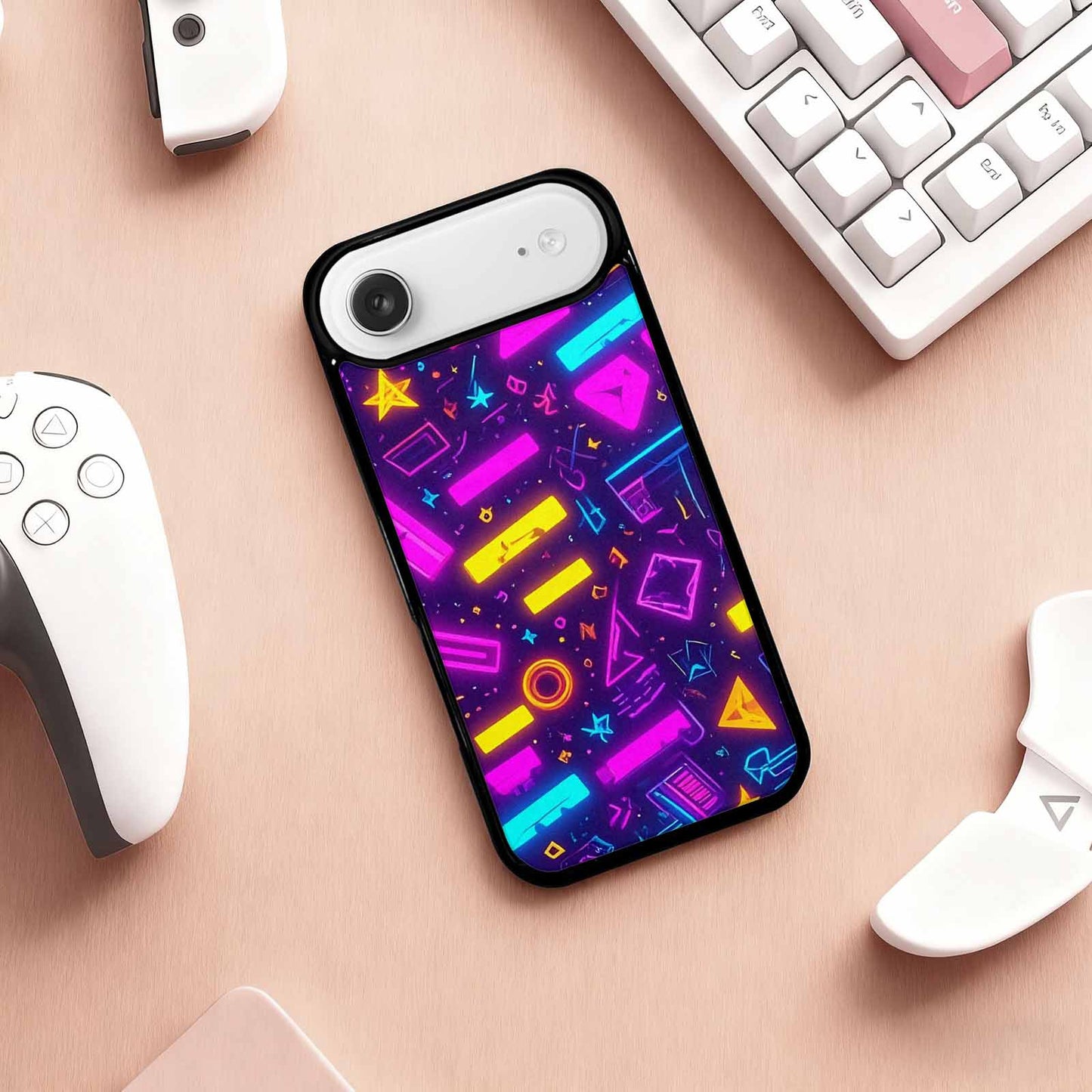 iPhone 17 Air Case — Retro Motif Retro Motifs Kcf Retro, Custom Designed Case Cover