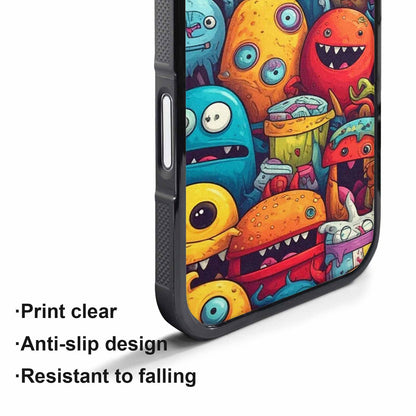iPhone 17 Air Case — Small Cartoon Monster Character Pattern Cartoon, Custom Designed Case Cover