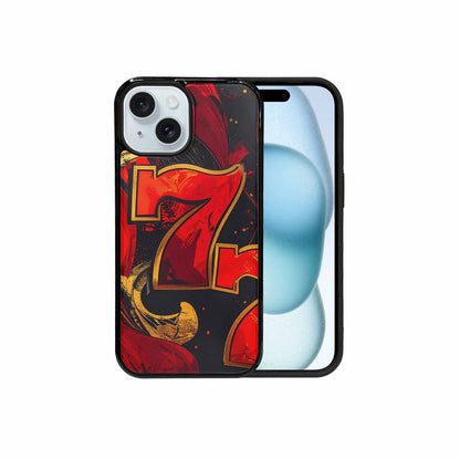 iPhone 15 Case — Dice And Casino Pattern Seamless Repeat, Custom Phone Case