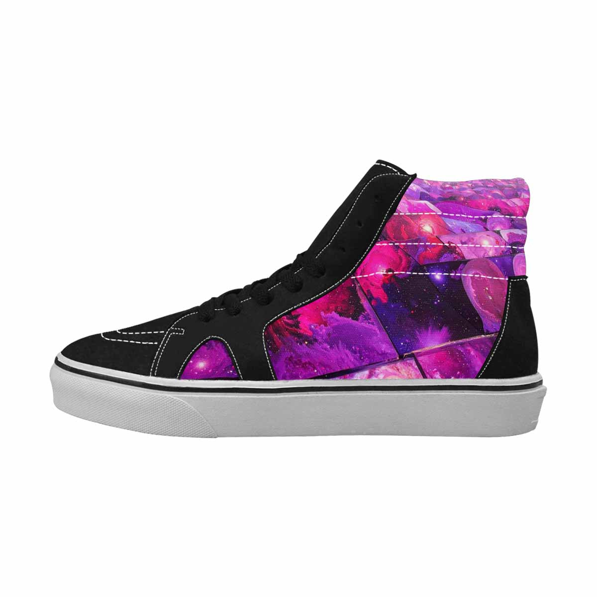 MEN'S Galaxy Nebula Galaxy Nebula High Top Canvas Vivid Custom Sneakers