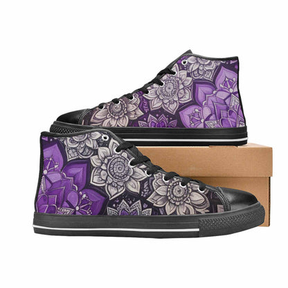MEN'S Mandala High Top Canvas Aesthetic Shoes