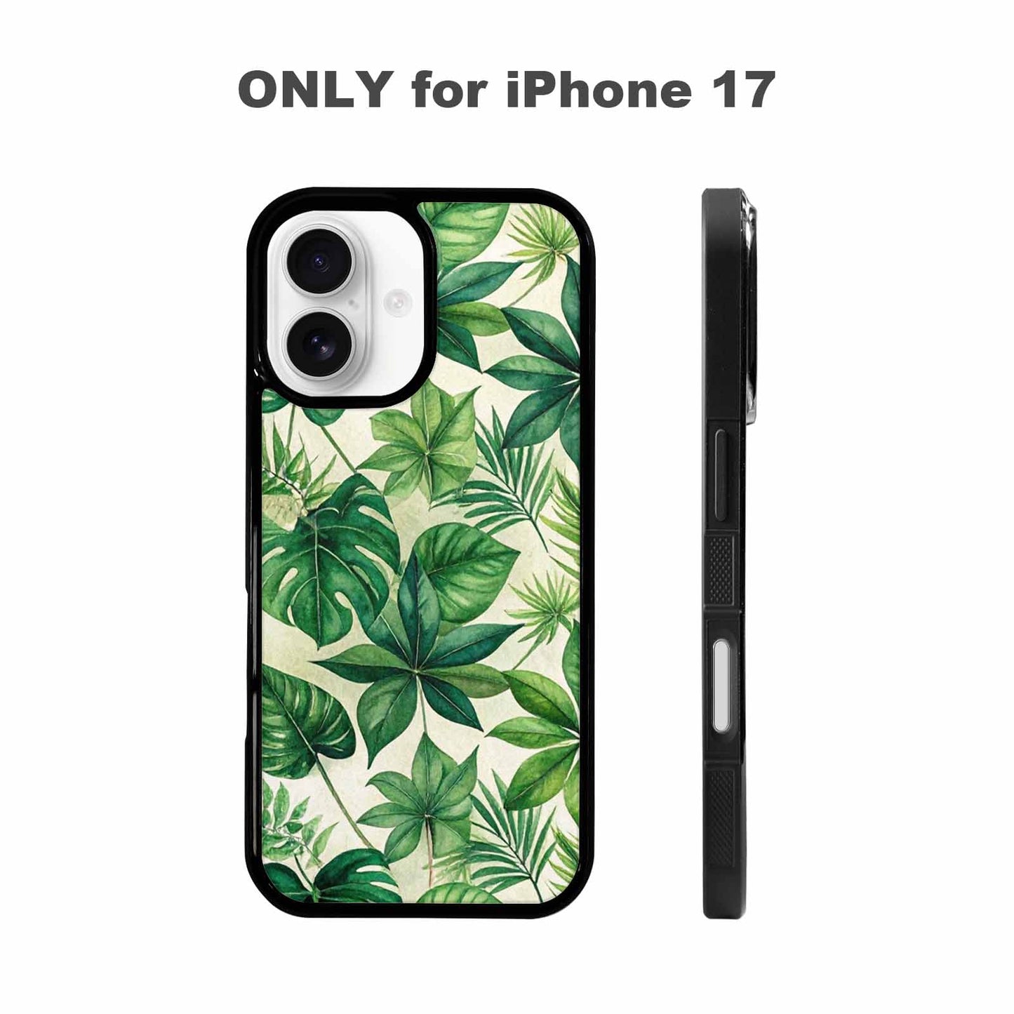 iPhone 17 Case — Small Seven Point Palmate Floral, Custom Print Case Cover