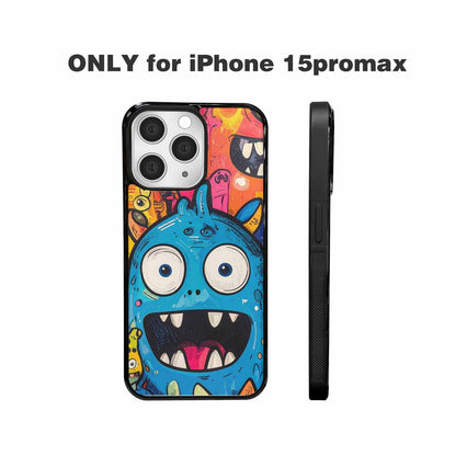 iPhone 15 Pro Max Case — Goofy Cartoon Monster, Personalized Phone Case