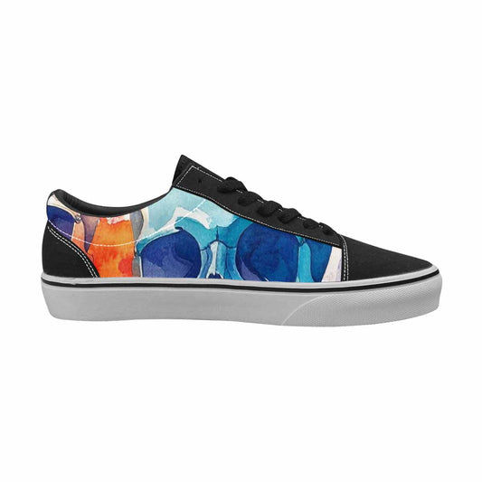 WOMEN'S Kulls - Watercolor Canvas Lace-Up Vibrant Chaos Shoes