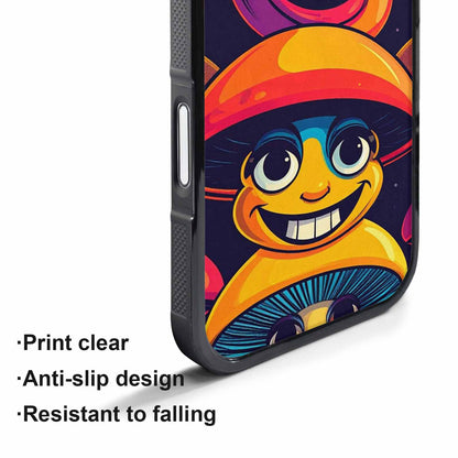 iPhone 17 Pro Case — Retro Mushroom Cartoon Art Pattern Retro, Custom Made Phone Cover