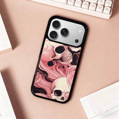 iPhone 17 Pro Case — Skull Dark Art Gothic Print Gothic, Custom Art Phone Cover