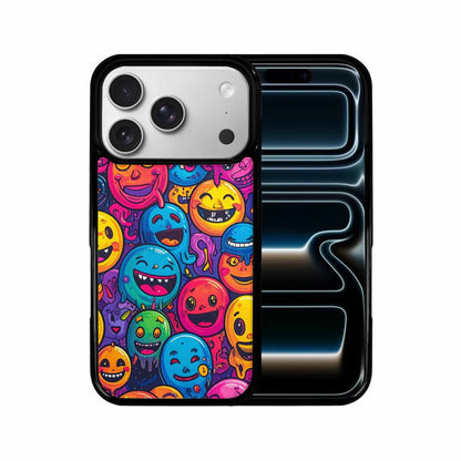 iPhone 17 Pro Case — Small Funny Looking Cartoon People Cartoon, Unique Phone Case Design