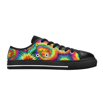 WOMEN'S Rainbow Tie Dye Canvas Cottagecore Shoes