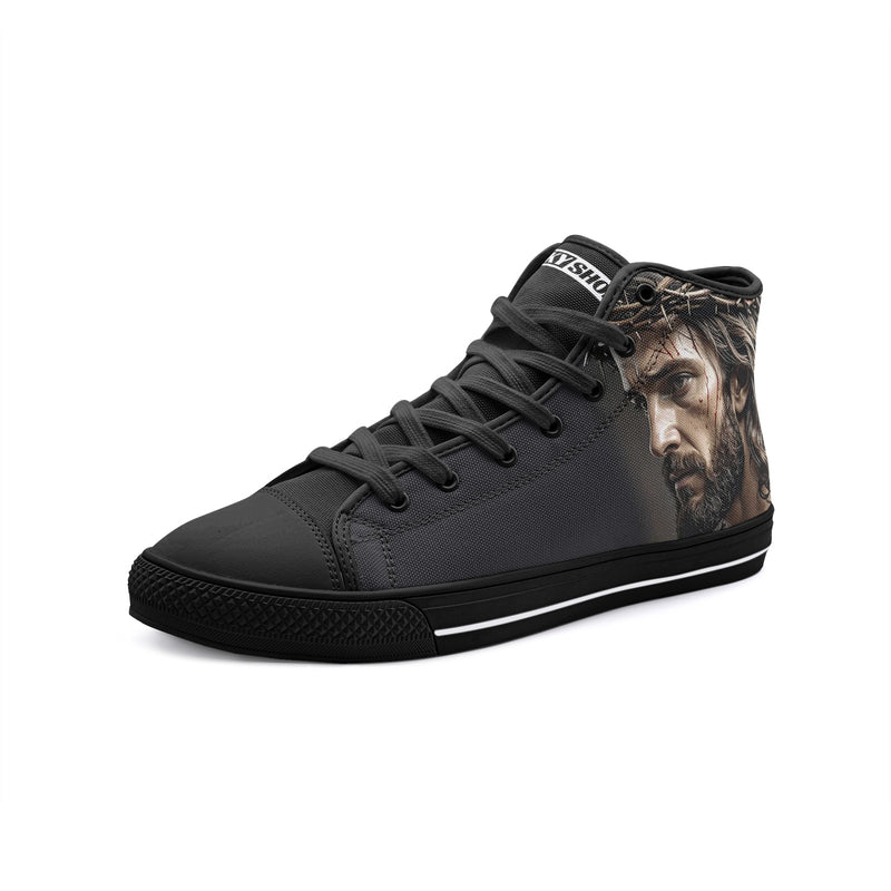 Jesus Unisex High Top Canvas Shoes - Freaky Shoes®