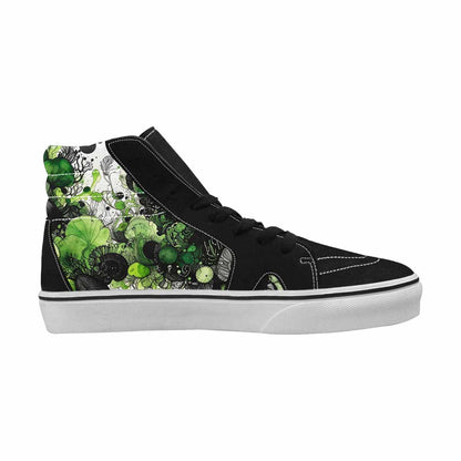 MEN'S Sea Creature Burst High Top Canvas Y2K Shoes