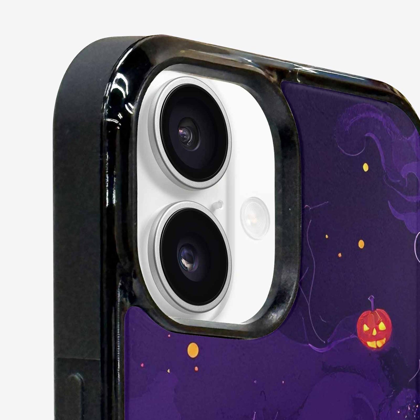 iPhone 16 Plus Case — Halloween Art Print Edge To Edge, Custom Phone Case