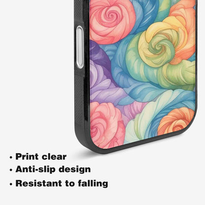 iPhone 16 Plus Case — Tie Dye Swirls Tie Dye Swirls, Custom Print Case Cover