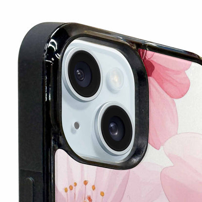 iPhone 15 Plus Case — Japanese Cherry Blossom, Custom Printed Phone Case