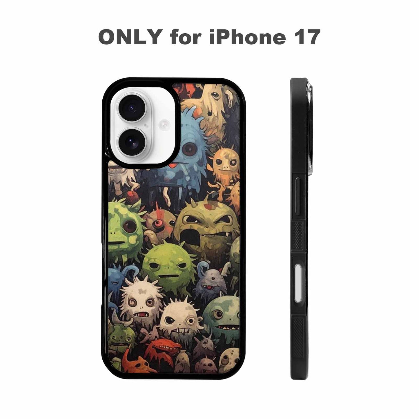 iPhone 17 Case — Monsters Camomonsters Pattern Vkf Camo, Personalized Phone Case