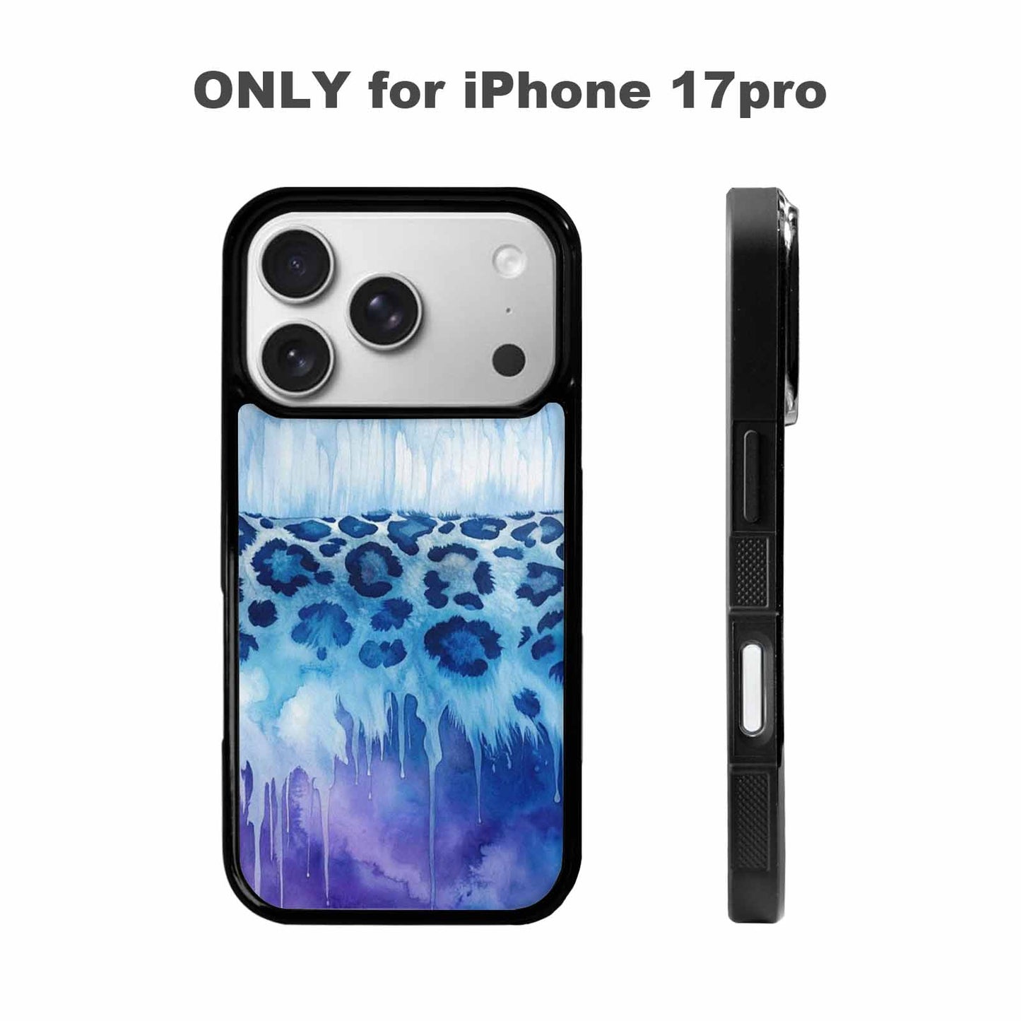 iPhone 17 Pro Case — Seamless Tileable Pattern Of Overlapping Animal, Custom Print Case Cover