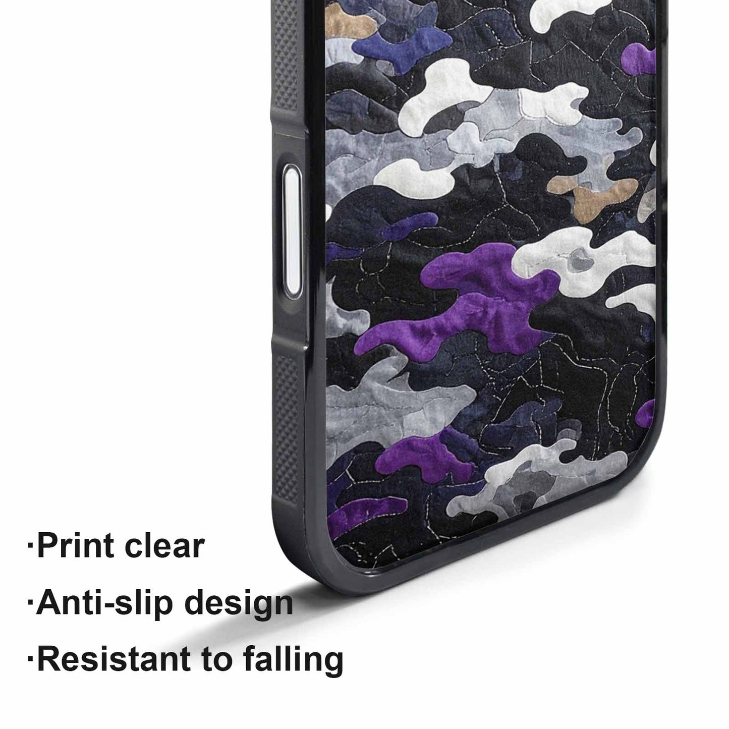 iPhone 17 Pro Max Case — Vivid Camo Asexual Camo, Custom Phone Case