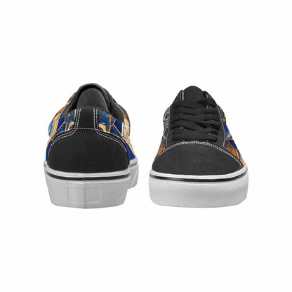 MEN'S Mandala Canvas Lace-Up Dark Academia Custom Sneakers