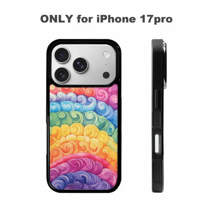 iPhone 17 Pro Case — Tie Dye Swirls Tie Dye Tie, Custom Phone Case
