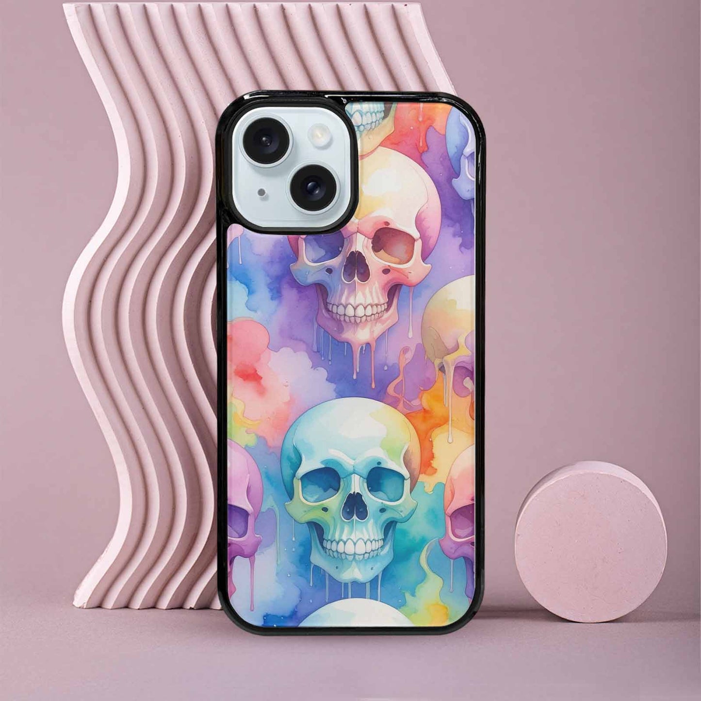 iPhone 15 Case — Hundreds Of Seamless Repeating Pattern Of, Custom Designed Case Cover
