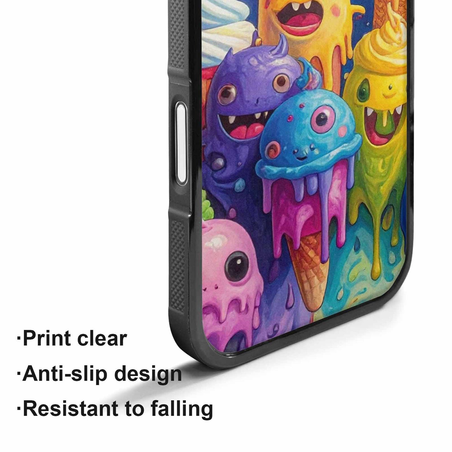iPhone 17 Case — Melting Ice Cream Monster Charac Original, Custom Phone Case
