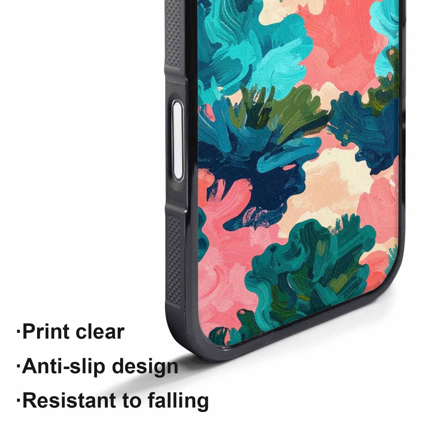 iPhone 17 Air Case — Seamless Tileable Pattern Of Overlapping Camo, Original Design Phone Case