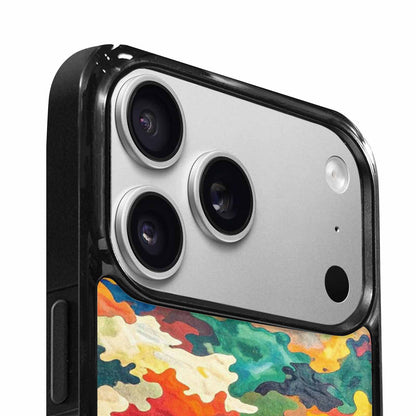 iPhone 17 Pro Max Case — Camo Patches Full Color Camo, Custom Art Phone Cover