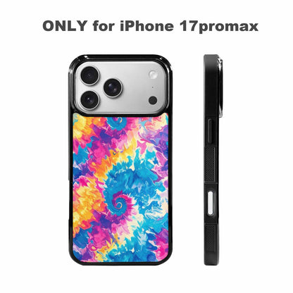 iPhone 17 Pro Max Case — Small Tie Dye Swirl Tie Dye, Custom Printed Phone Case