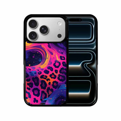 iPhone 17 Pro Case — Leopard Print Galaxy Seamless Pattern Animal, Custom Designed Case Cover