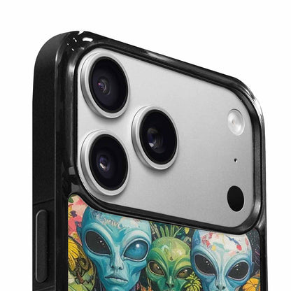 iPhone 17 Pro Case — Aliens Pattern Hundreds Of Sma Alien, Custom Phone Case