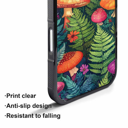 iPhone 17 Air Case — Mushrooms Botanicalmushrooms P Vyl Floral, Customized Protective Case