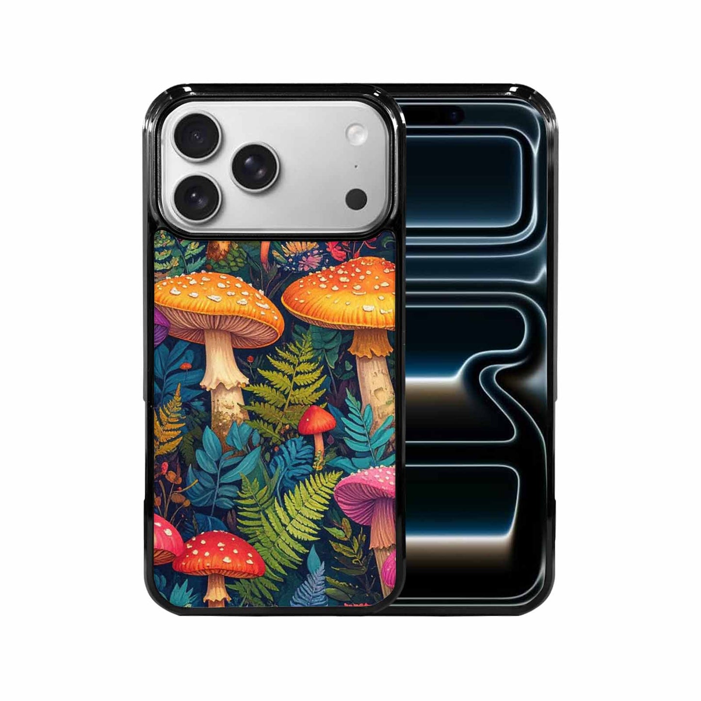 iPhone 17 Pro Max Case — Mushrooms Botanicalmushrooms P Qh5 Floral, Custom Art Phone Cover