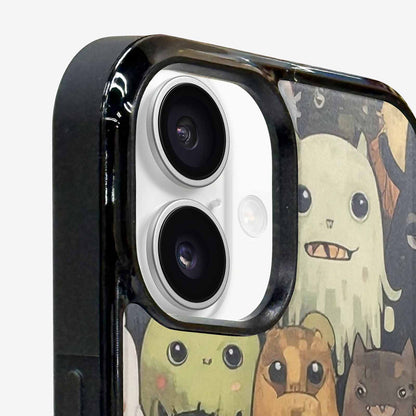 iPhone 16 Plus Case — Monsters Camomonsters Pattern 6oy Personalized Phone, Personalized Phone Case