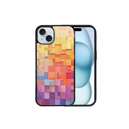 iPhone 15 Plus Case — Color Gradient Fade Pattern Hundreds Of, Custom Printed Phone Case