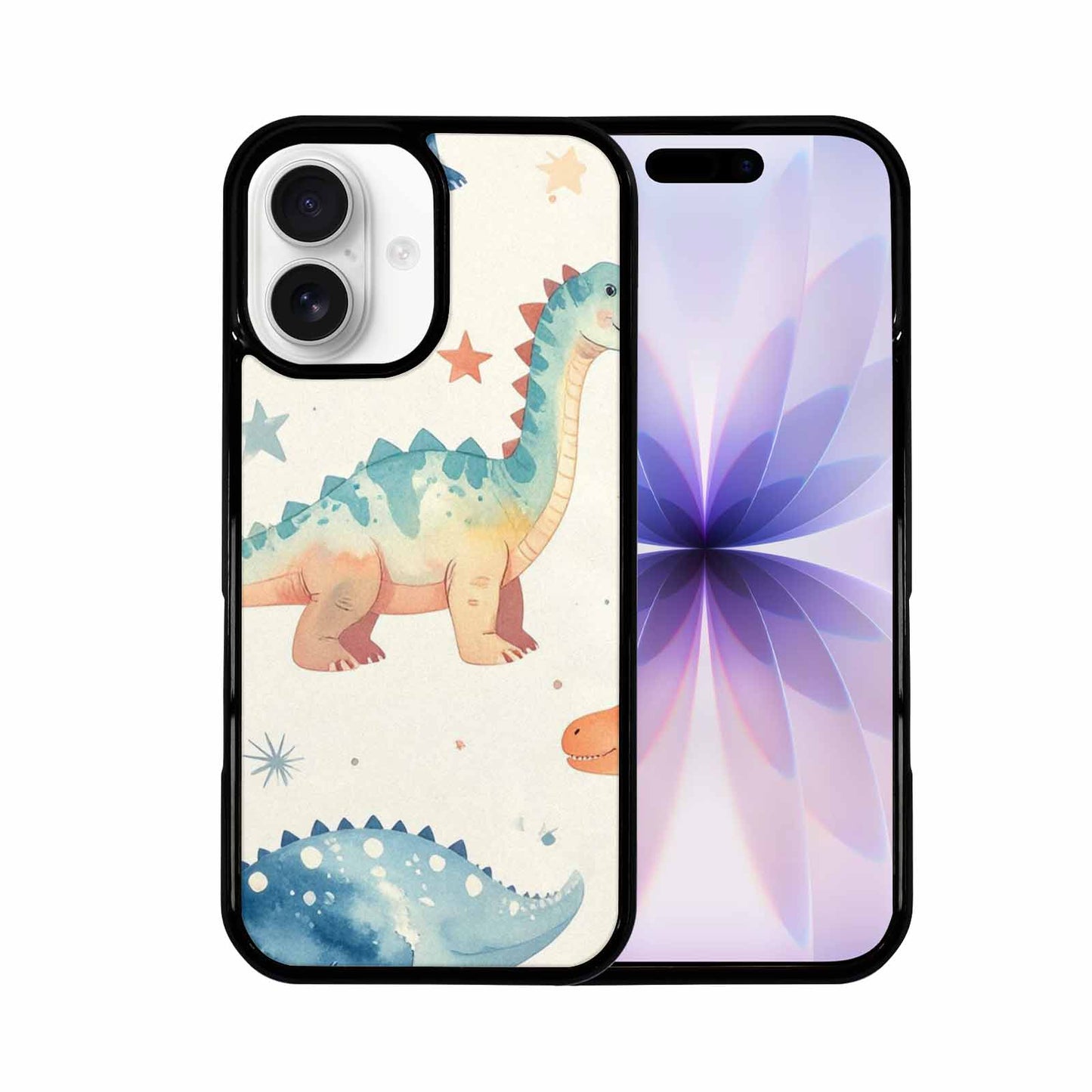 iPhone 17 Case — Retro Dinosaurs Star Galaxy Space, Original Design Phone Case